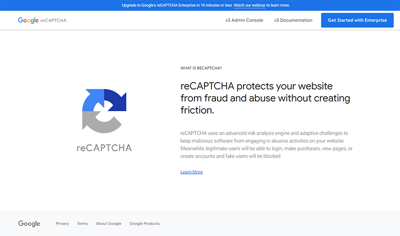 Shoxl shops now support Google reCAPTCHA v3